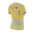 Women's Performance T-Shirt Colorado Women Flyfishers Brown Trout Tee by Salt Skins Salt Skins Apparel