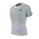 Women's Performance T-Shirt XS / White stitching / 4 oz. Colorado Women Flyfishers Grey Brown Trout Tee by Salt Skins Salt Skins Apparel
